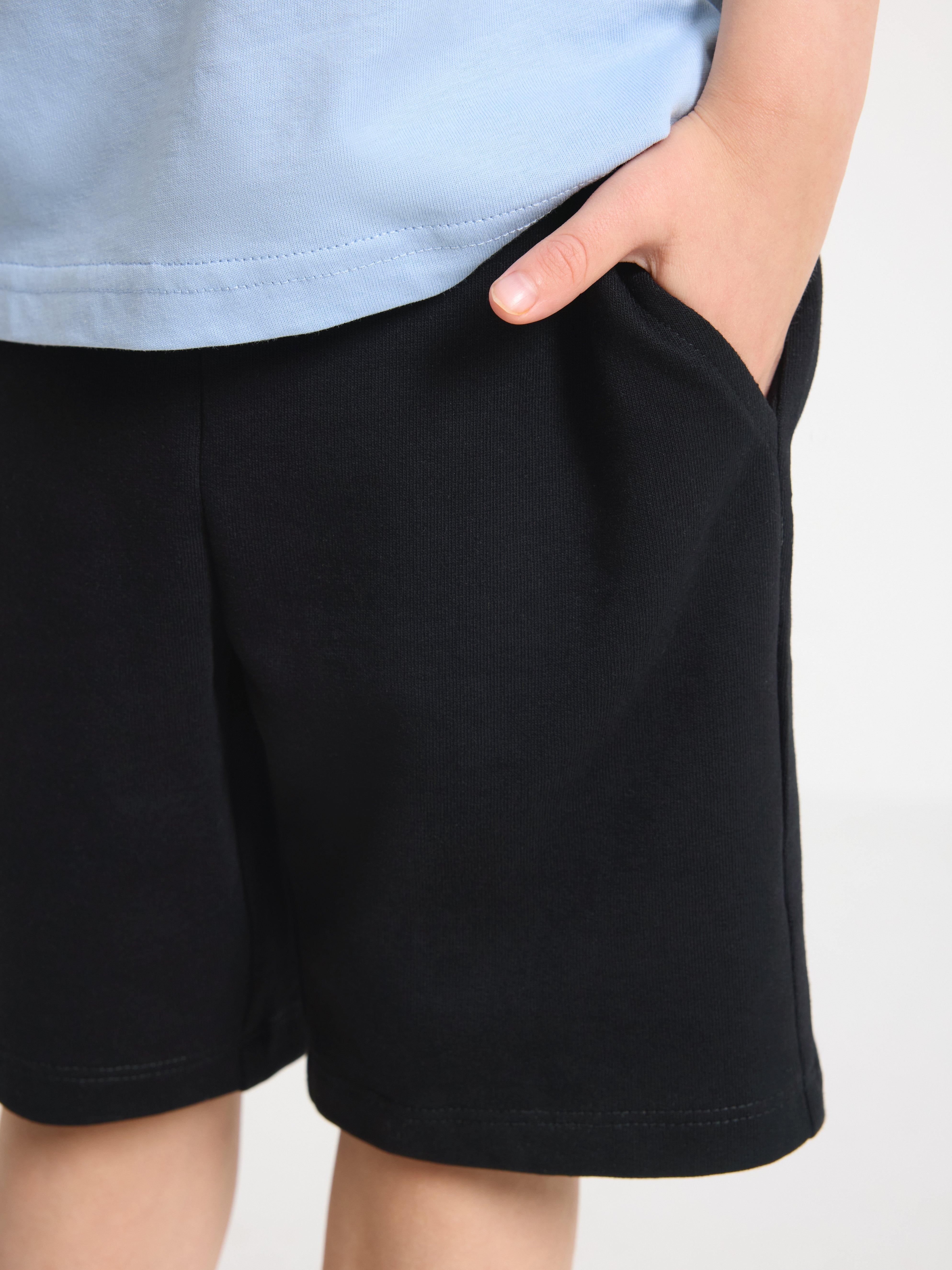 Short en tricot bleu poussiéreux (lot de 2)