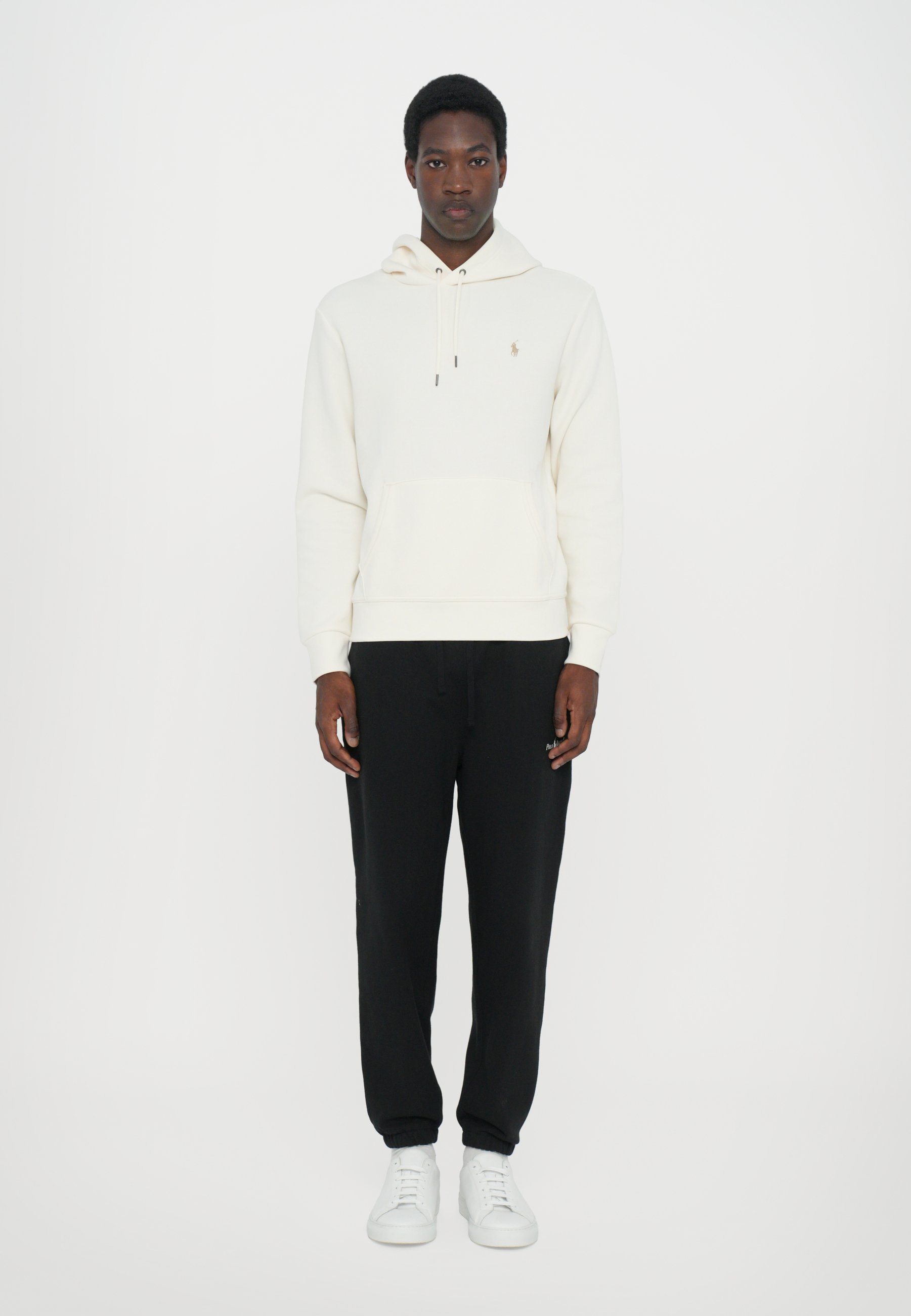 Felpa con cappuccio a maniche lunghe Polo Ralph Lauren - color crema chiaro