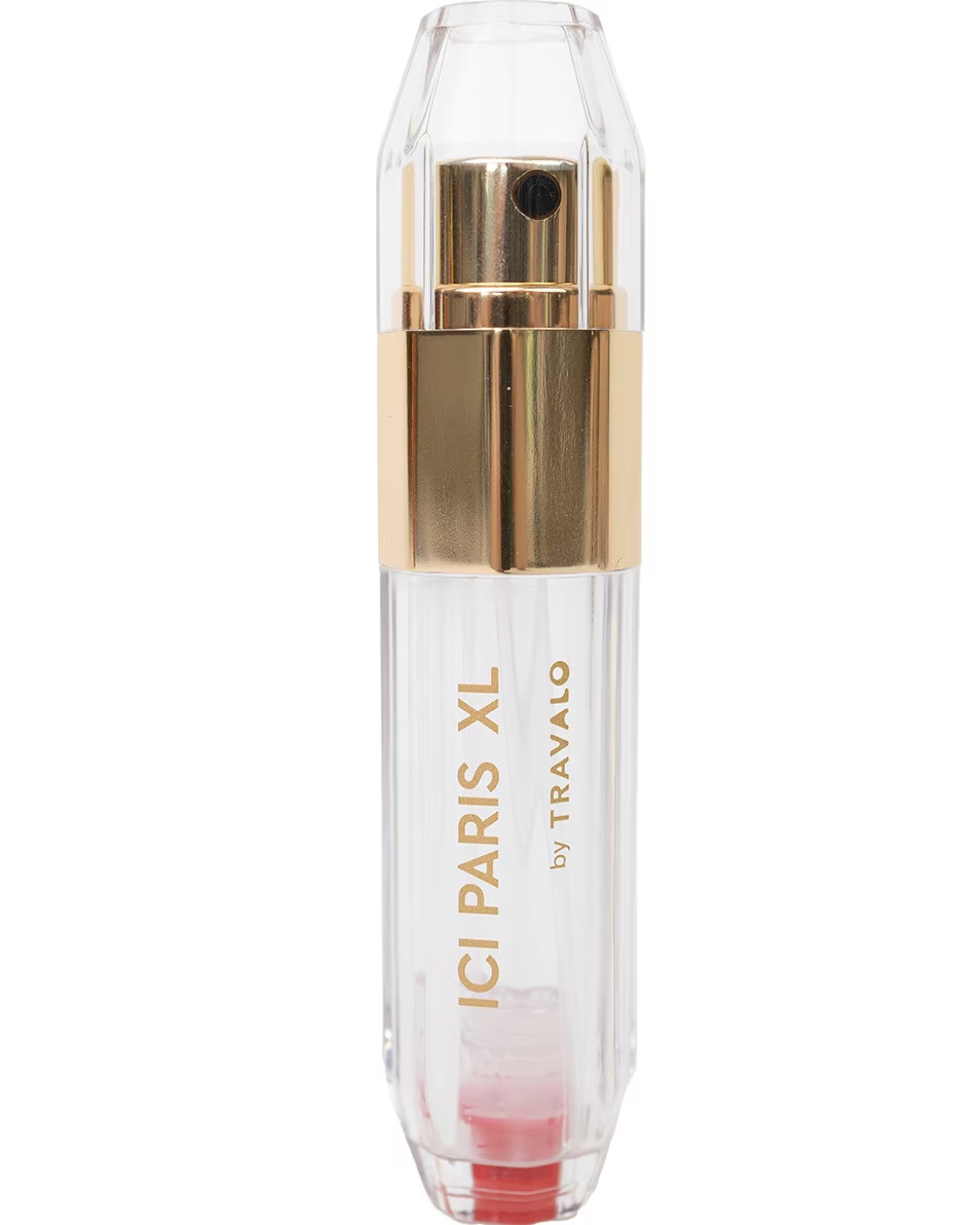 ICI PARIS XL ATOMIZATOR DE PARFUM CRYSTAL GOLD CU TASTI PUTERNIC TRAVALO DE LA ICI PARIS XL