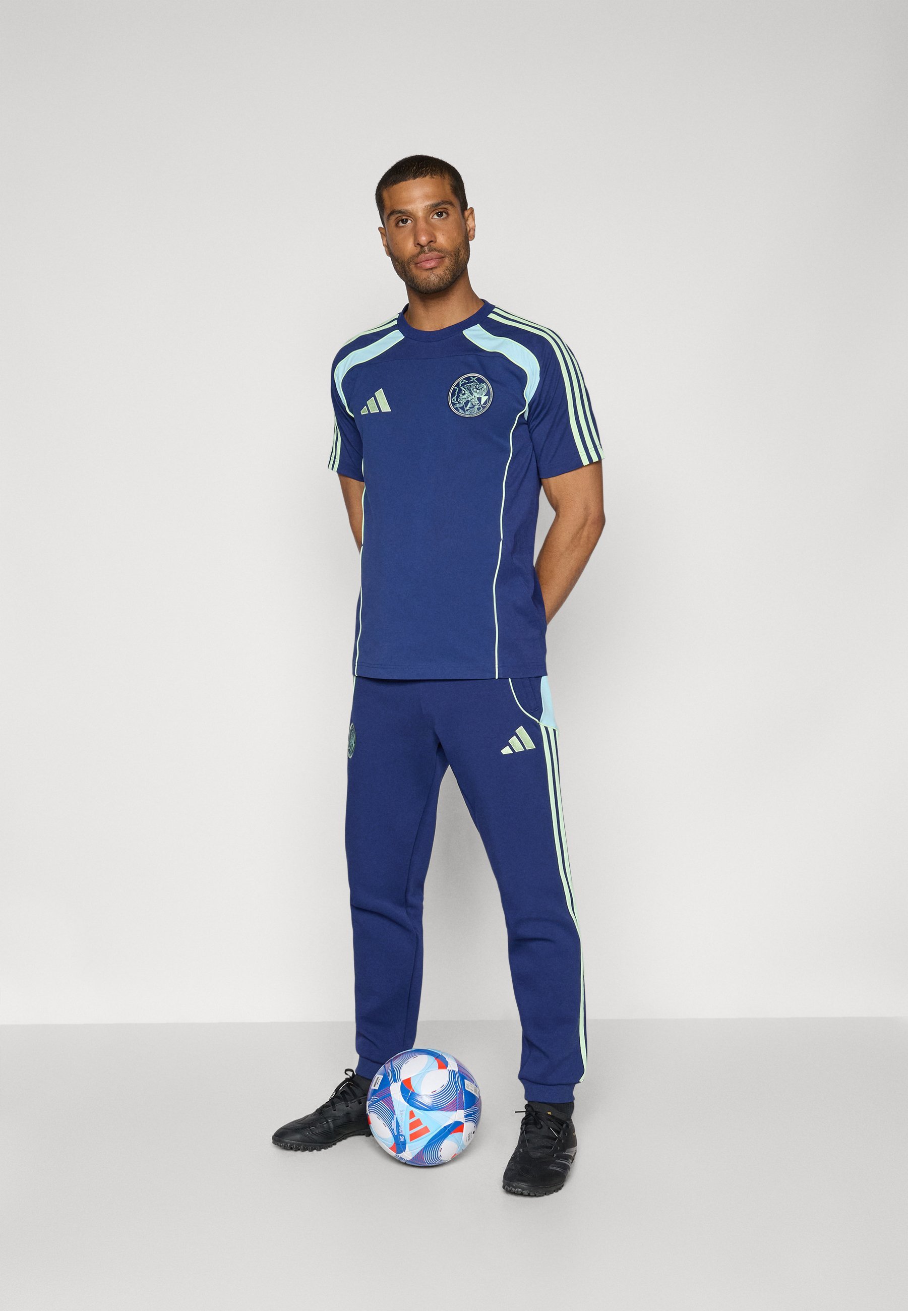 adidas Performance AJAX URBAN PURIST T-SHIRT - Clubkleding - nachtelijke hemel