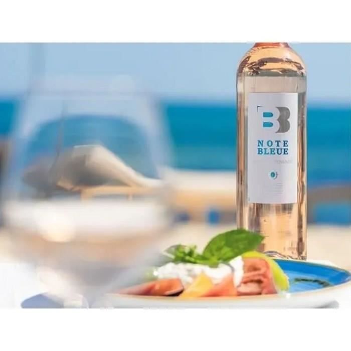 Note Bleue 2024 Côtes de Provence - Vino Rosado de Provenza - 6 x 75 cl + 1 magnum de regalo