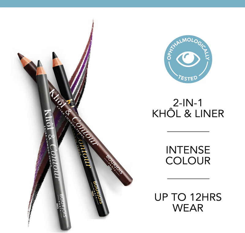 Bourjois Khôl & Contour Extra Longue Tenue Giz para Olhos Duradouro