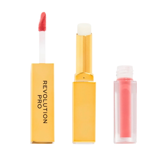 Revolution Pro Supreme Stay 24H Lip Duo pomadka do ust 2w1 Tease 1ml   1,5g