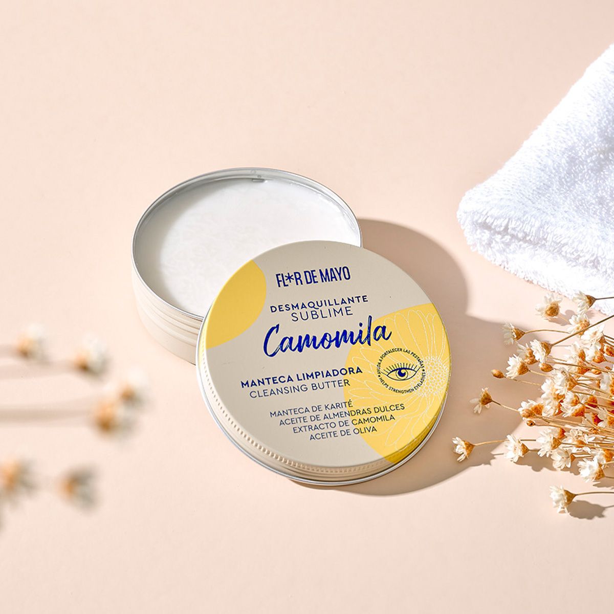 Odstranjevalec ličil Sublime Chamomile Čistila za obraz