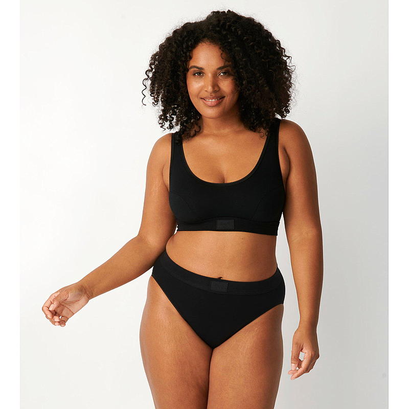 Sloggi Sloggi topp storlek 46 svart, Double Comfort