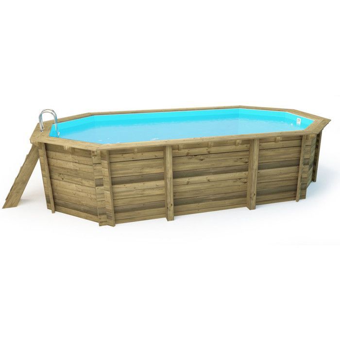Piscina de madera 