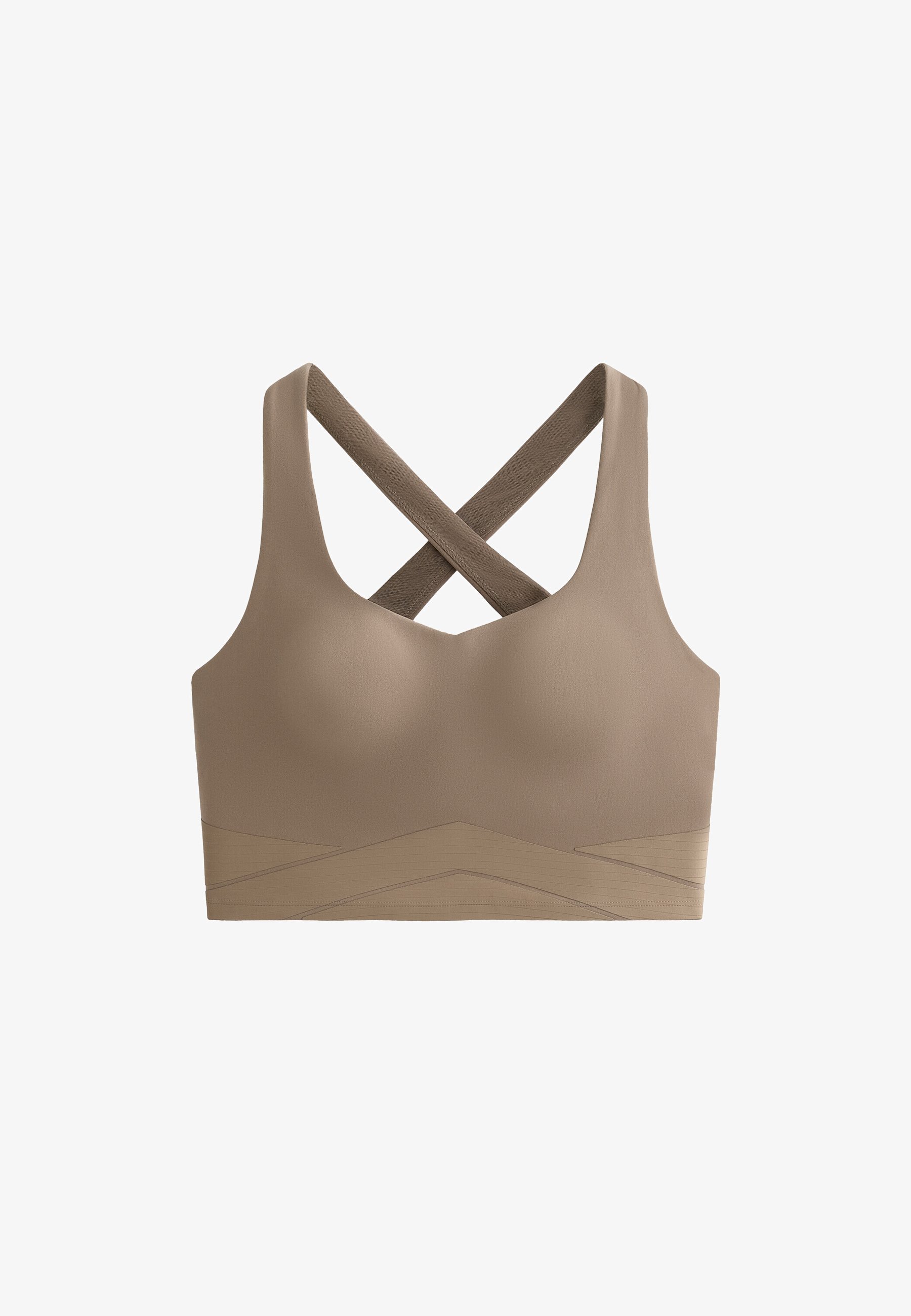 OYSHO Kompressionsblock - Oberteil - beige