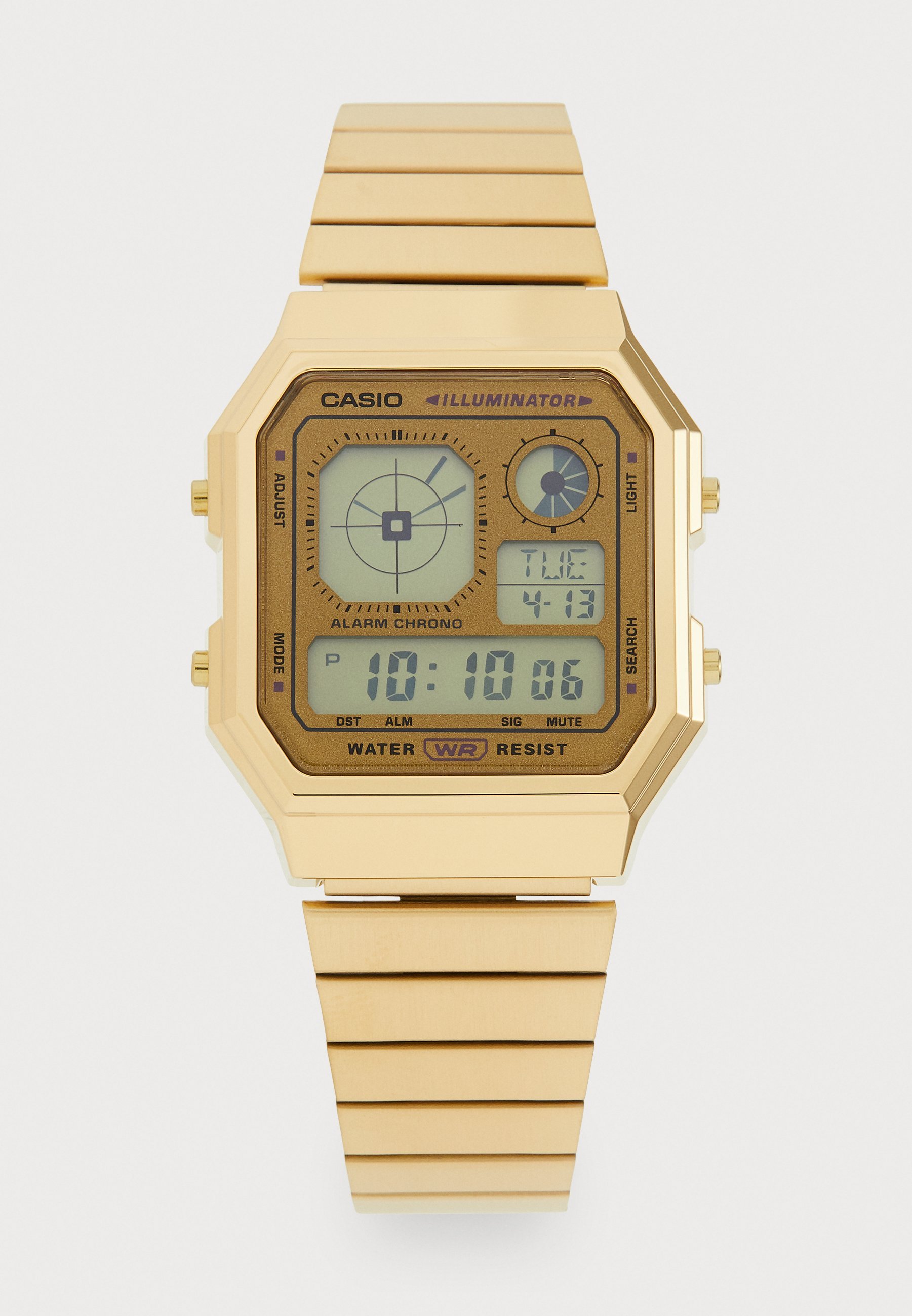 Casio Unisex-Digitaluhr – goldfarben