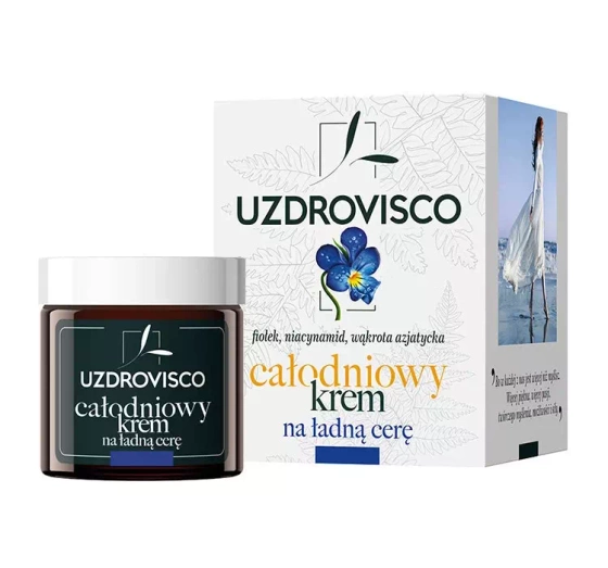 Uzdrovisco Fiołek Trójbarwny całodniowy krem na ładną cerę 50ml