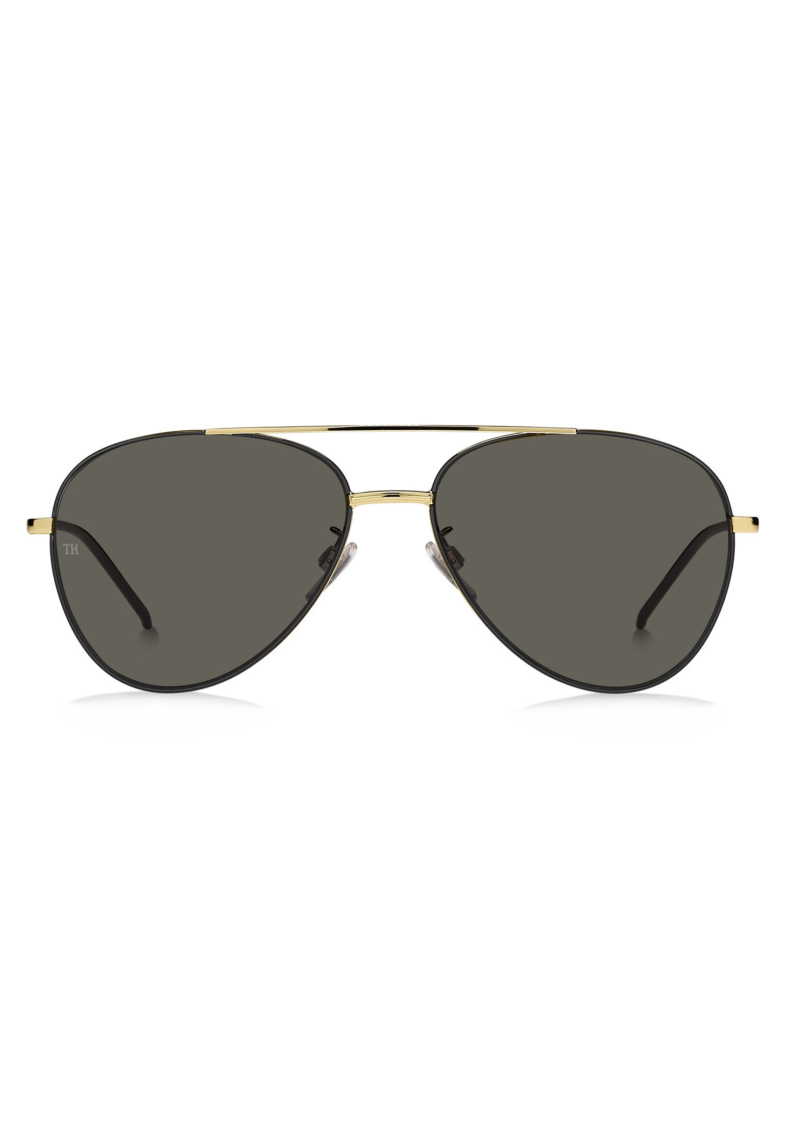 Lunettes de soleil Tommy Hilfiger - noir et or