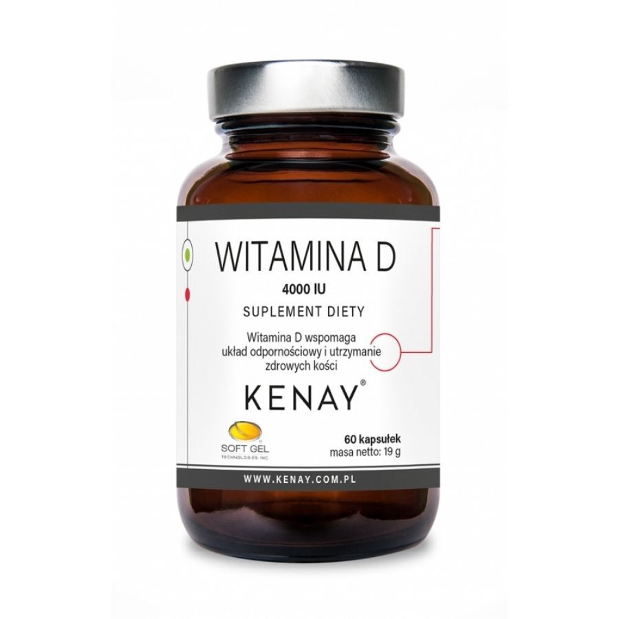 Vitamina D3 Kenay 4000 UI
