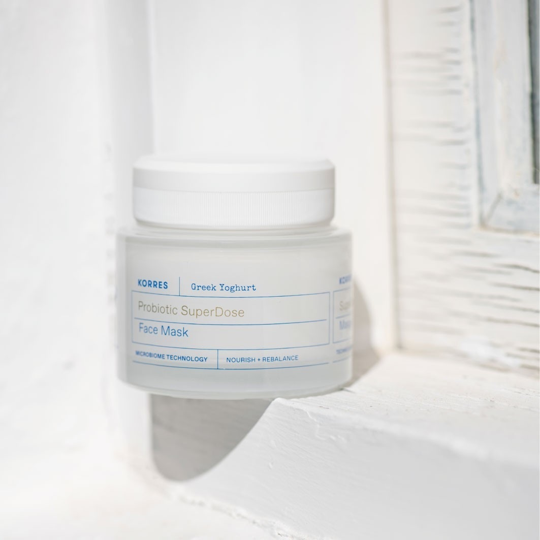 Korres hidratantna maska za lice s grčkim jogurtom i probioticima – 100 ml