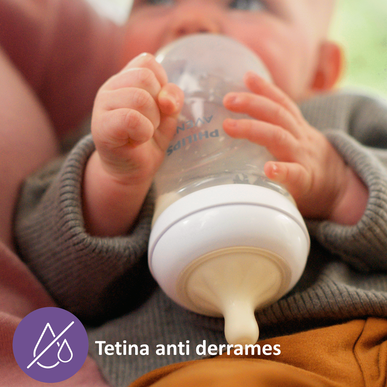 Sada 3 skleněných kojeneckých lahví Philips Avent Natural Response (1 kus)