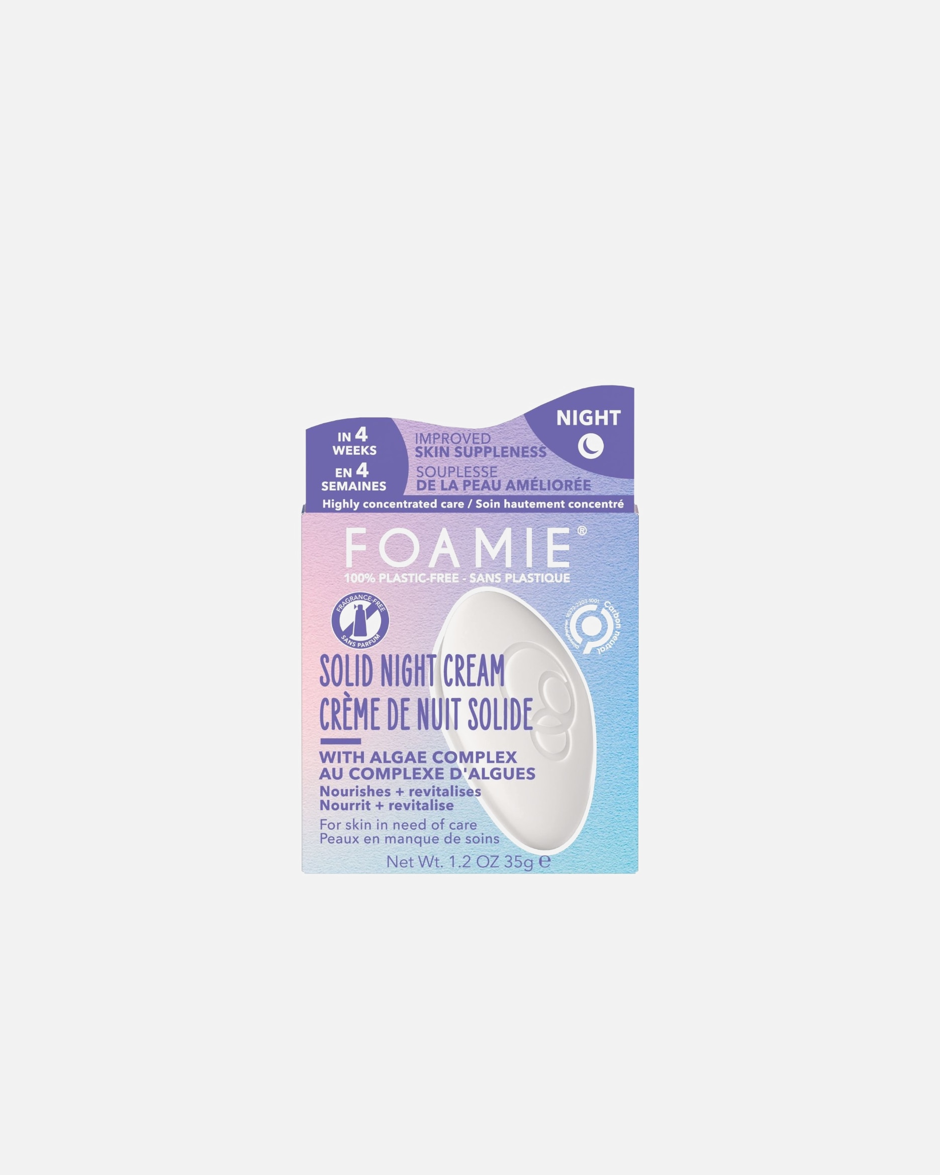 FOAMIE Crème visage de nuit