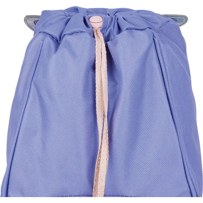 Rolling schoolbag - IKKS - London - Purple - Water resistant - 41cm
