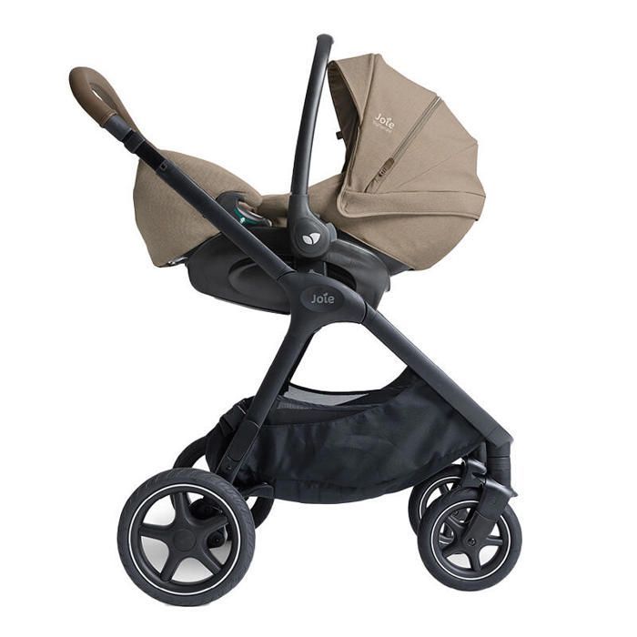 JOIE - Poussette Trio Finiti + Siège auto i-Level Pro + Nacelle Ramble XL Signature Sandstone