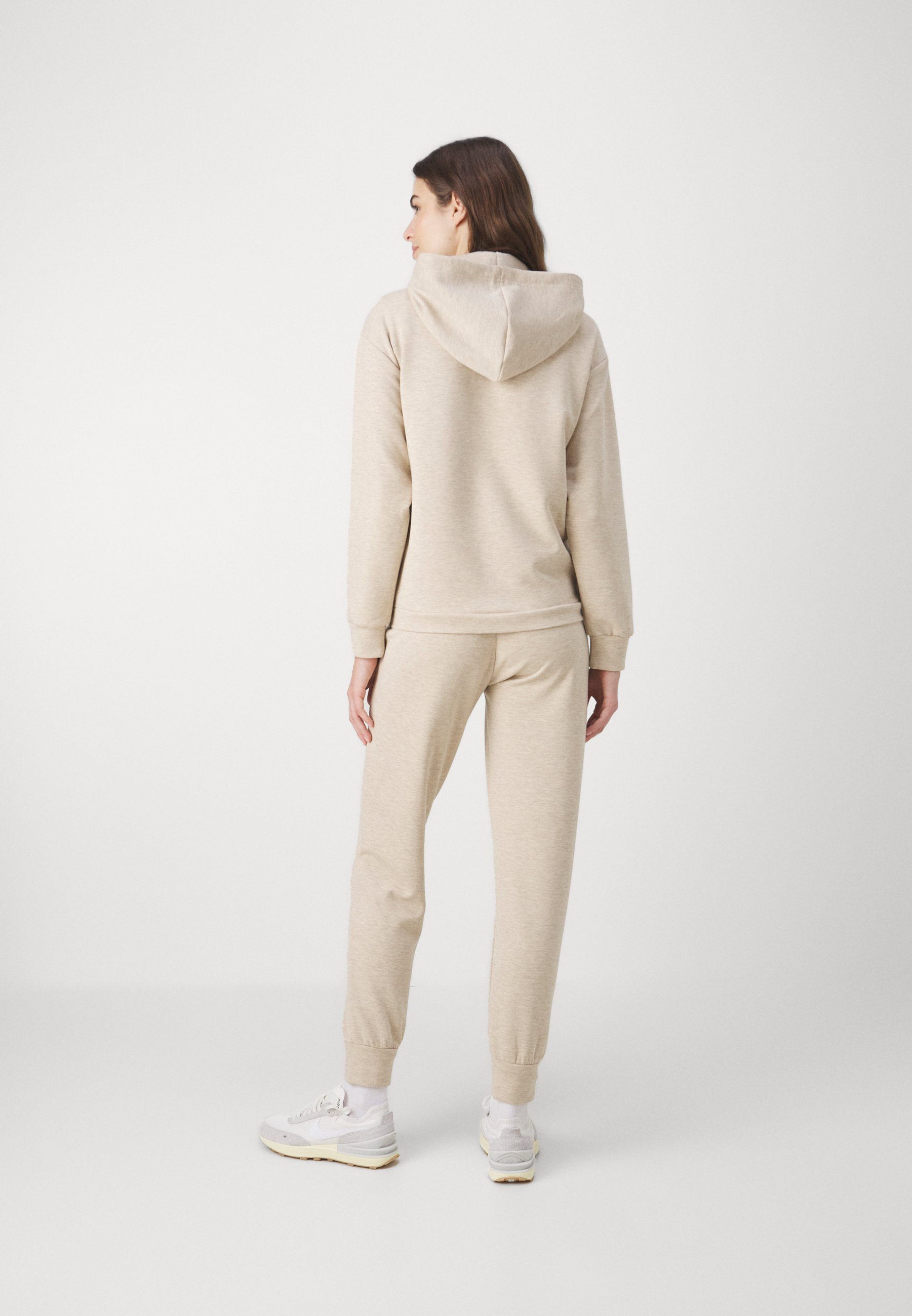 Anna Field MAMA SET – Hoodie – meliertes Beige