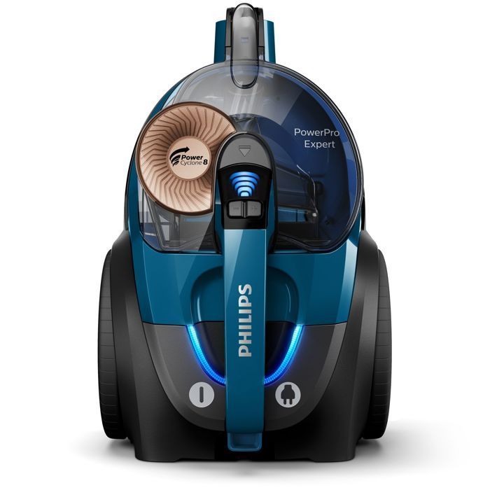 Aspiradora - PHILIPS - PowerPro Expert - Sin bolsa - 900 W - Negra (FC974109)