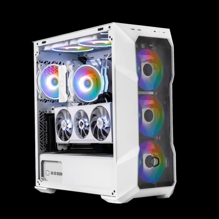 PC case - COOLER MASTER - TD500 Mesh white