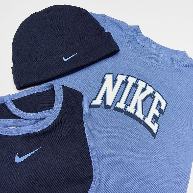 Conjunto de pelele, gorro y babero (3 piezas)