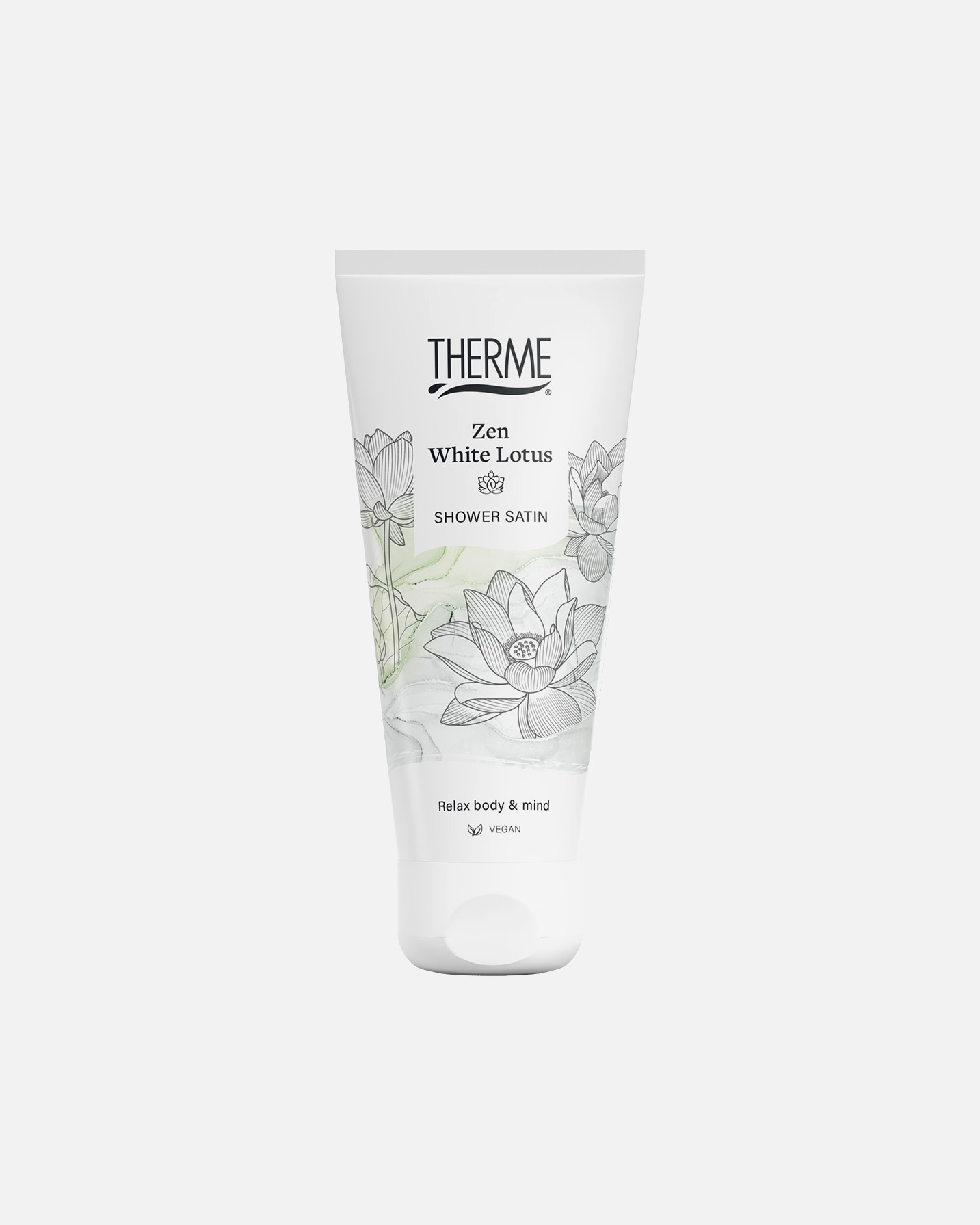 THERME Duschgel Zen White Lotus Shower Satin - 200 ml