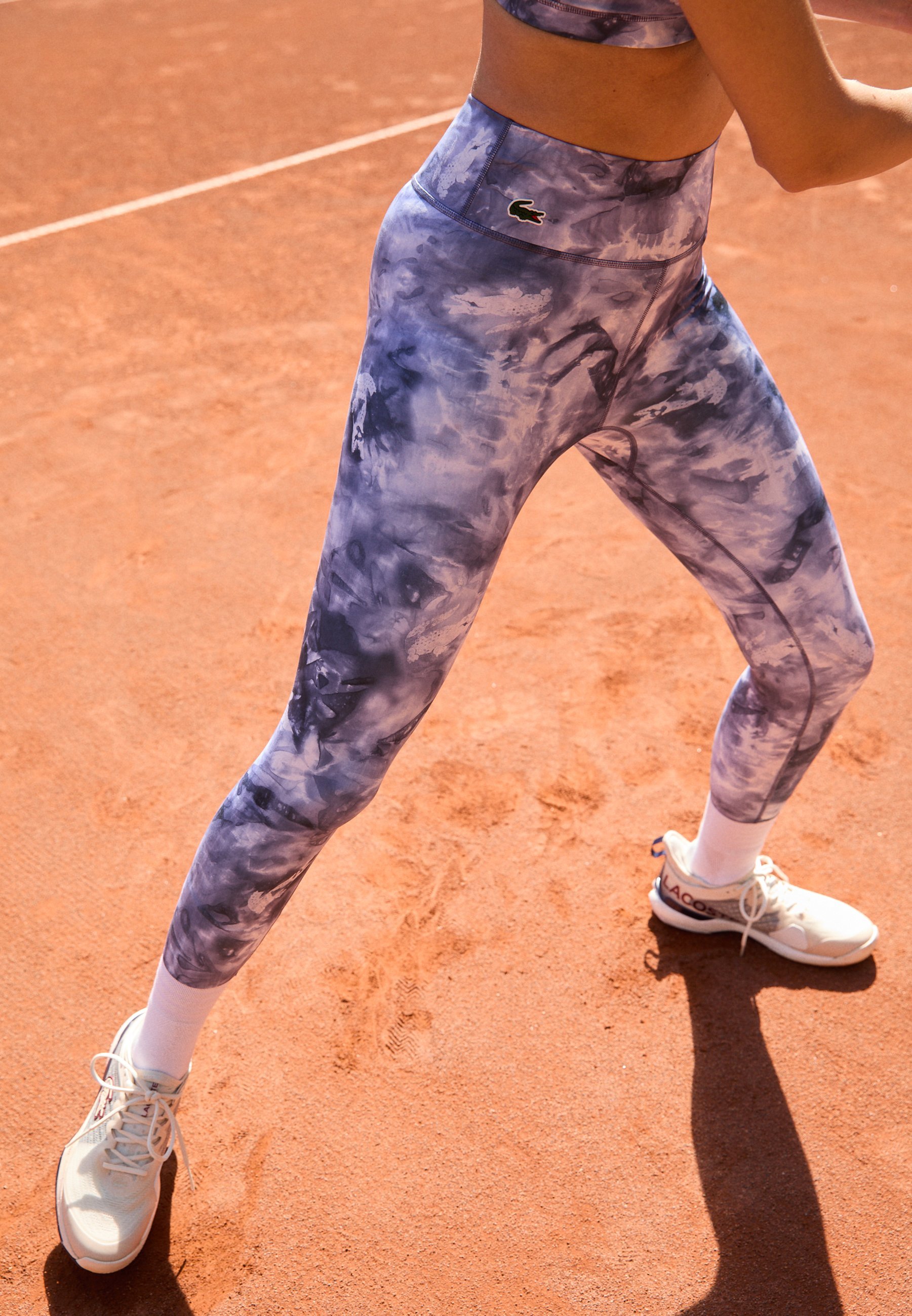 Lacoste Sport CAPRI ACTIVE - Leggings - blauw