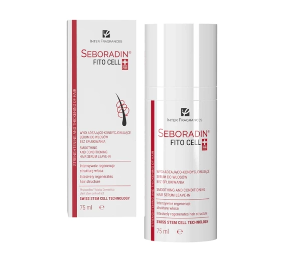 Seboradin Fitocell wygładzająco-kondycjonujące serum do włosów 75 ml