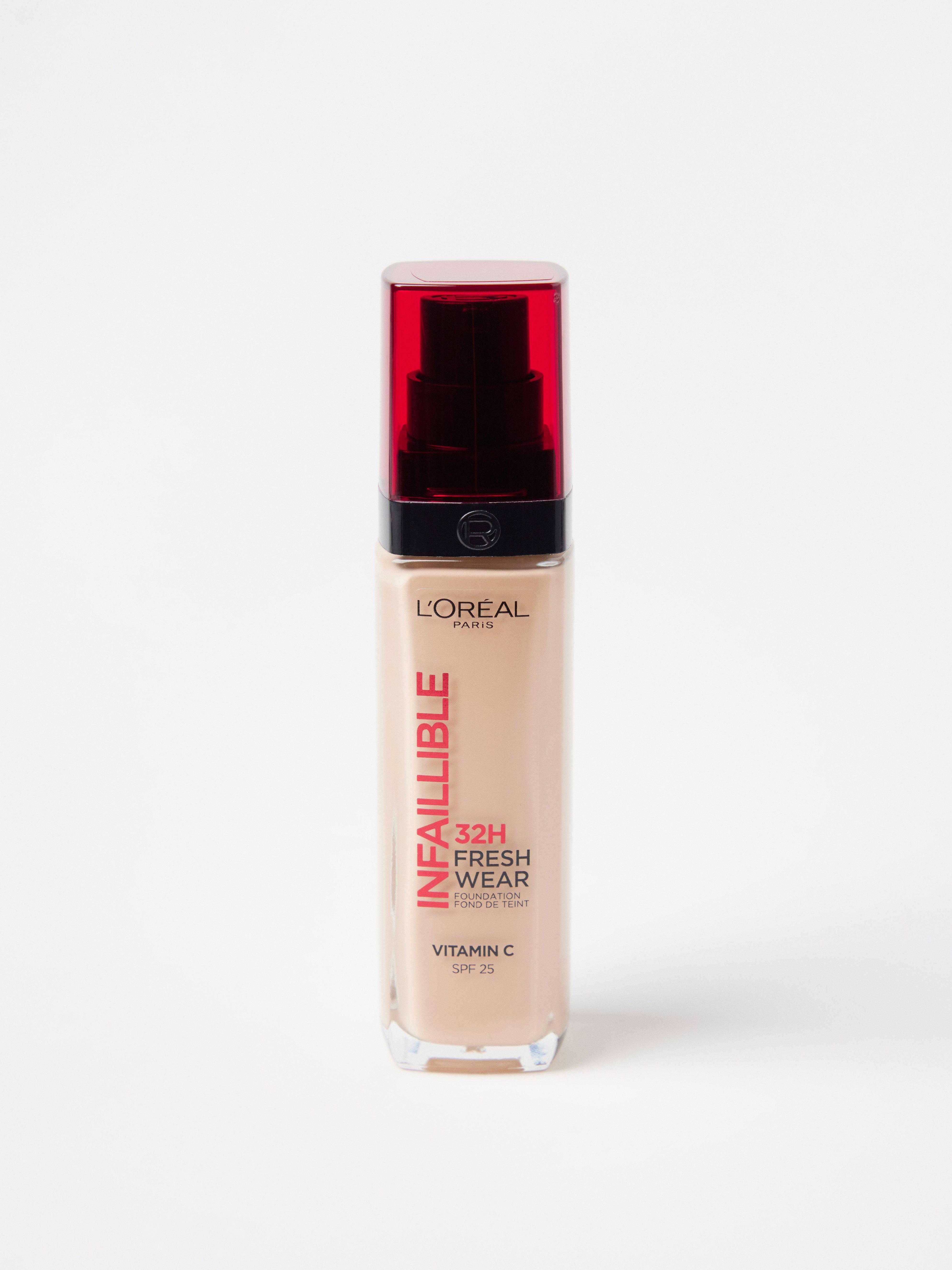 Base de maquillaje L'Oréal Paris Infaillible 32H Fresh Wear 100 SUBTONO CÁLIDO