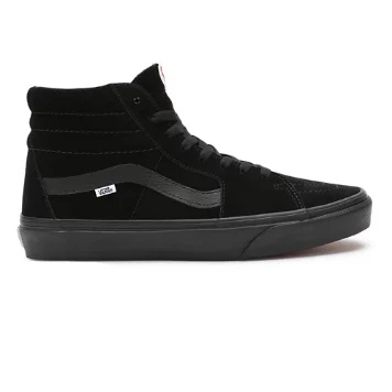 Total Black Skate Sk8-Hi personalizzate