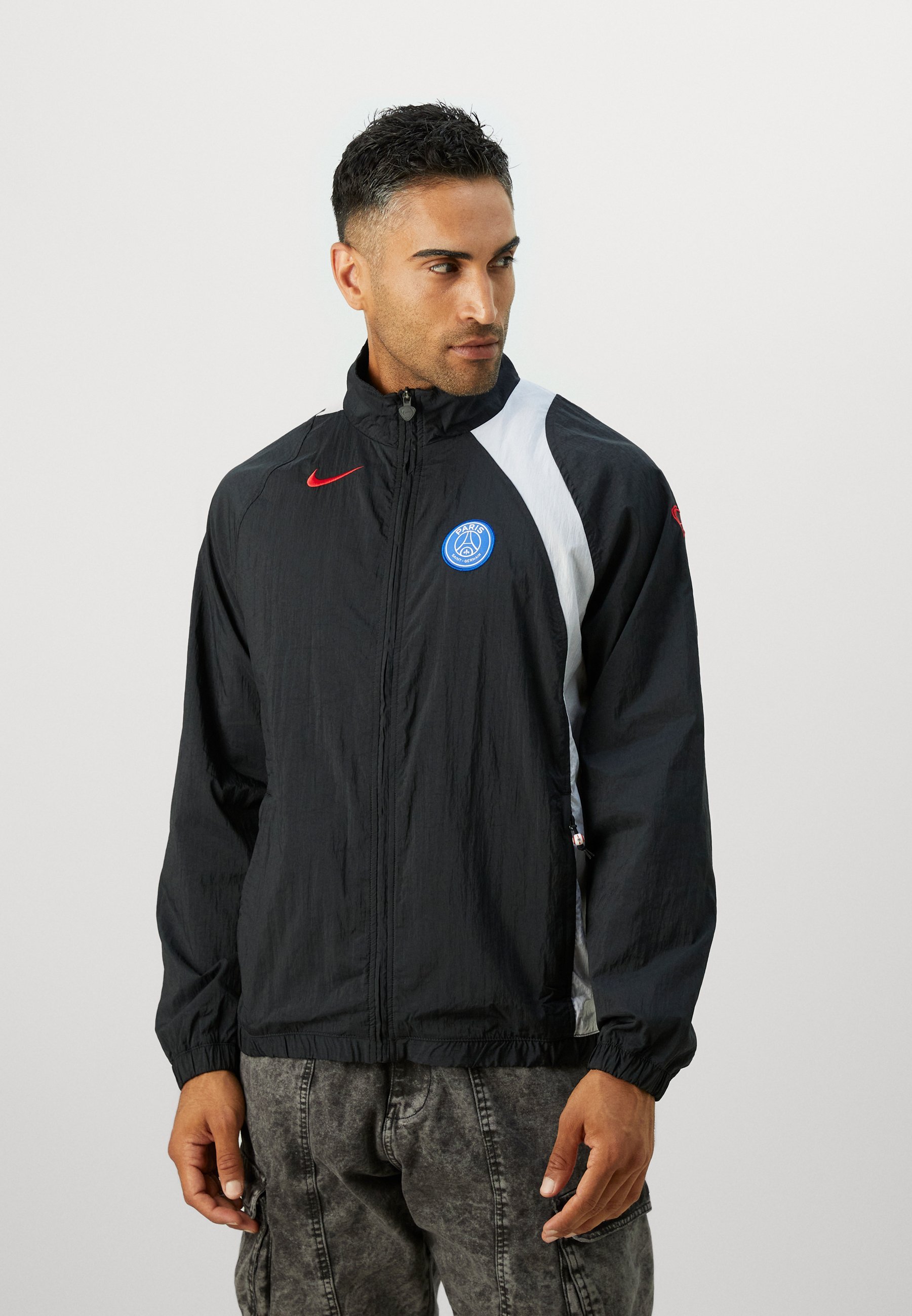 Veste de survêtement Nike Performance PARIS SAINT-GERMAIN - Tenue de club - Noir/Blanc/Rouge global