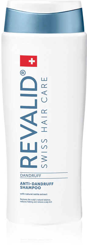 Revalid Anti-roosshampoo: een verzachtende shampoo voor de gevoelige hoofdhuid.
