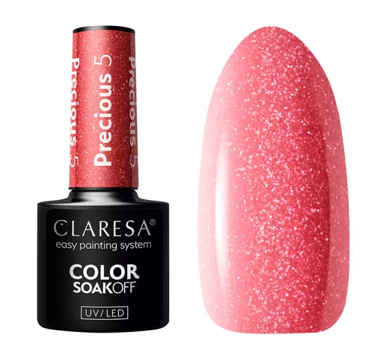 Claresa hybrydowy lakier do paznokci Precious 5 5 g