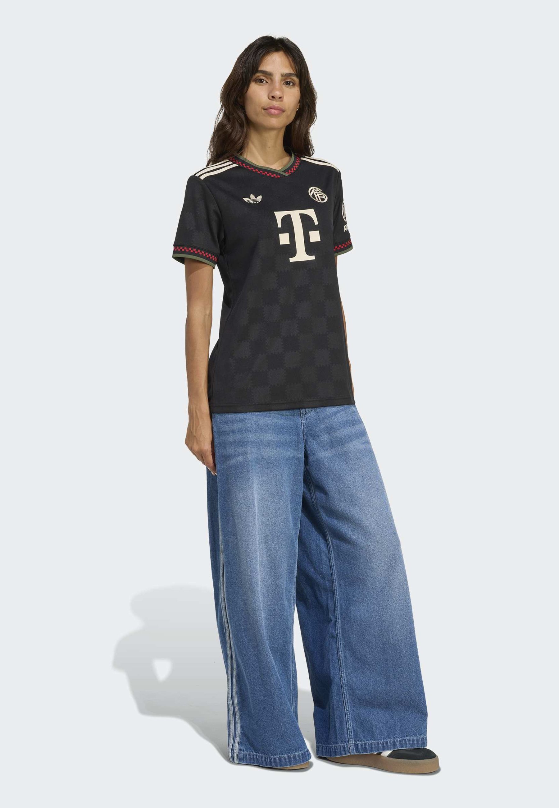 adidas Originals FC BAYERN - T-shirt stampata - nera