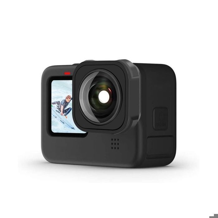 Lente gran angular para cámaras de acción - RNCYN - Mod - Pieza de extensión - Compatible con Canon - Compatible con CASIO