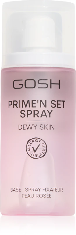 GOSH COPENHAGEN Prime'n Set Dewy Skin Illuminating Setting Spray