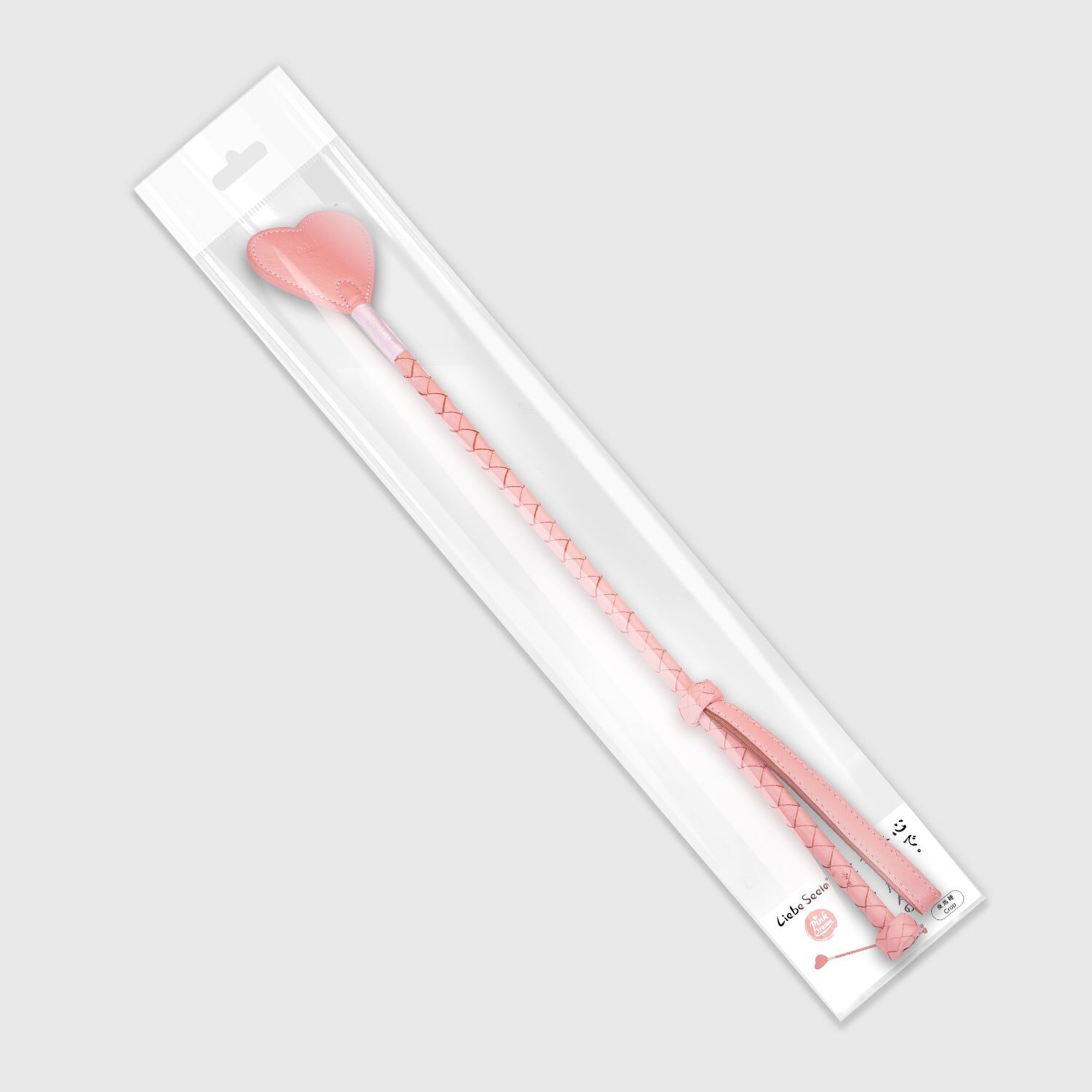 Liebe Seele Pink Dream: Reitpeitsche aus rosa Leder