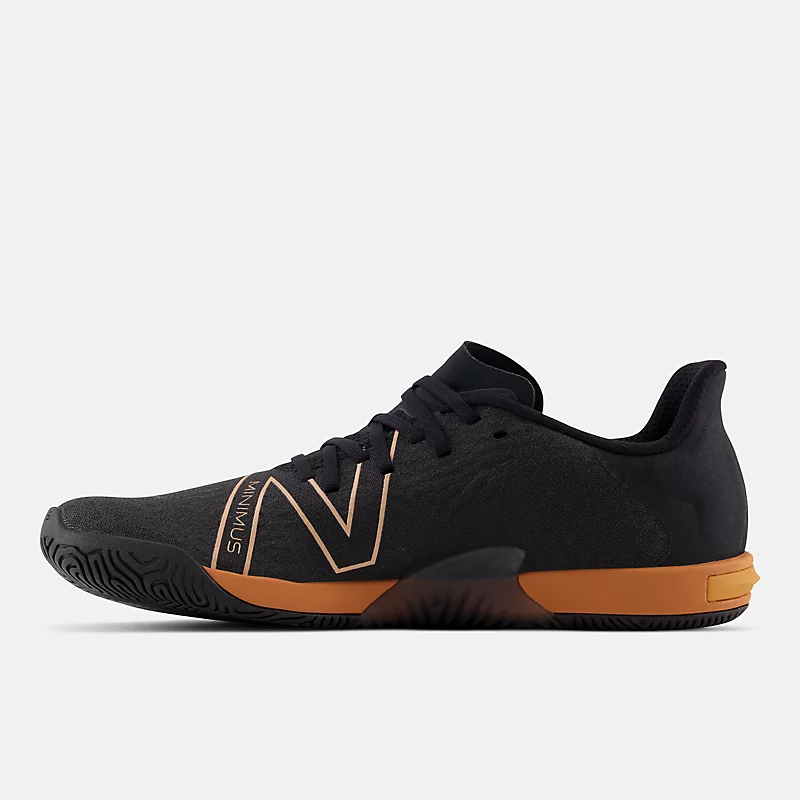 Minimus TR Heren - Zwart met zwarte accenten en koperkleurige metalen details