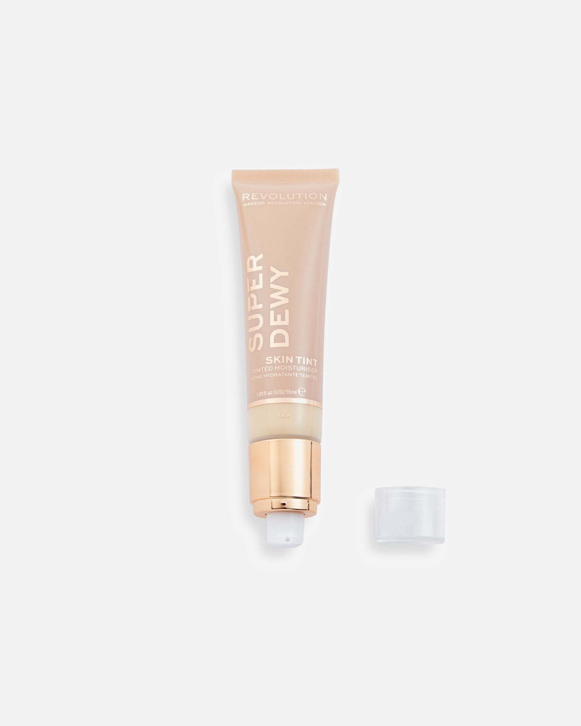 Revolution tonējošais dienas krēms Superdewy tonējošais mitrinātājs - 55 ml
