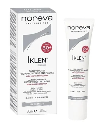 NOREVA Iklen 50+ Crème photoprotectrice contre l'acné et le vieillissement 30 ml