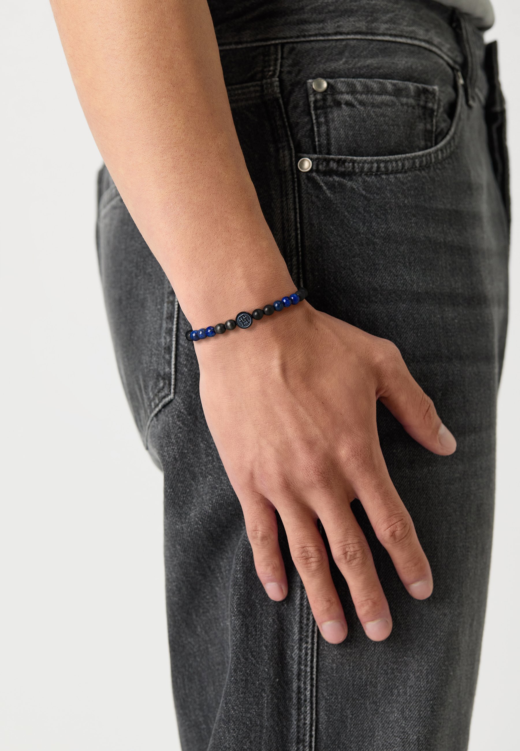 Bracciale Tommy Hilfiger - nero/blu