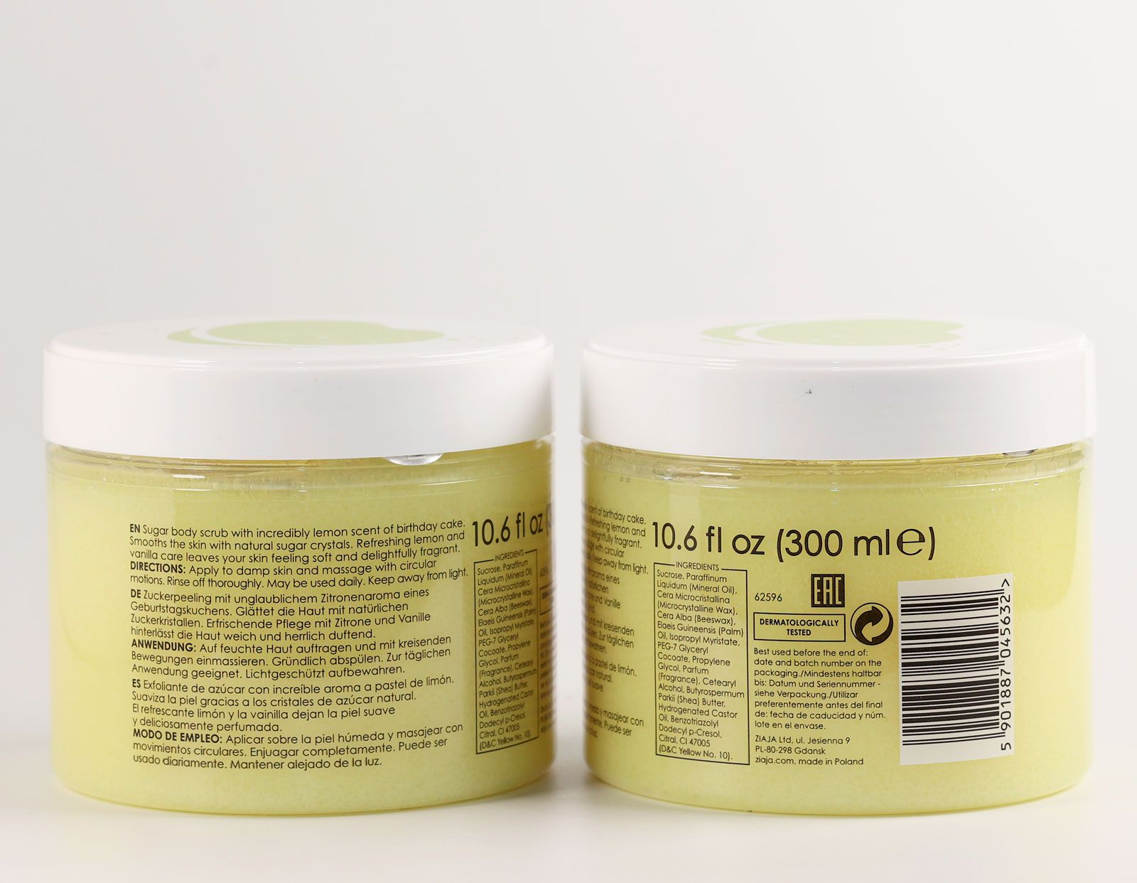 Telový peeling s citrónovým koláčom Telové peelingy