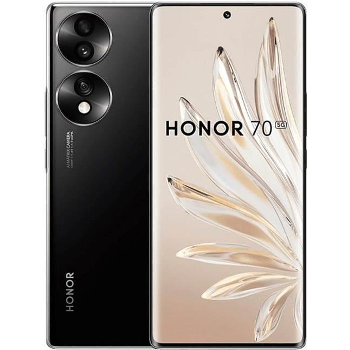 Honor 70 5G 8GB/256GB Negro (Midnight Black) Dual SIM Black