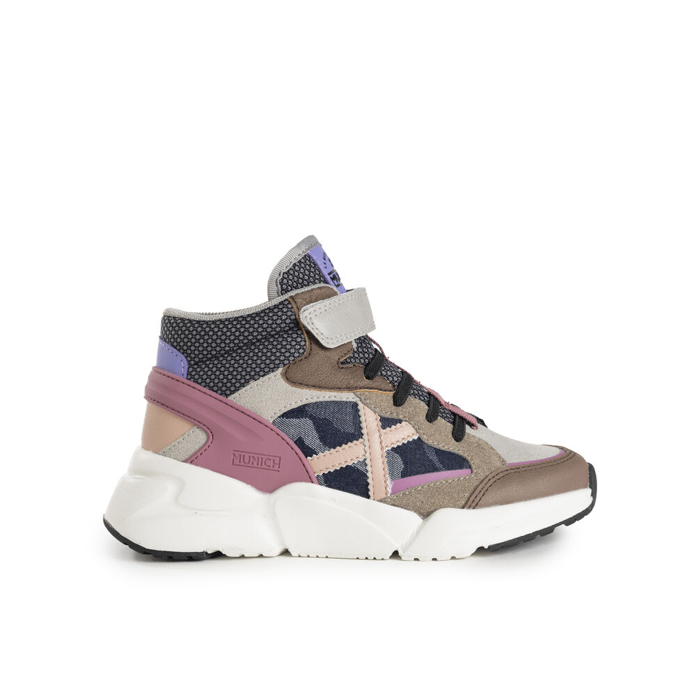  Zapatillas Munich Mini Track Boot 8897020 Pink