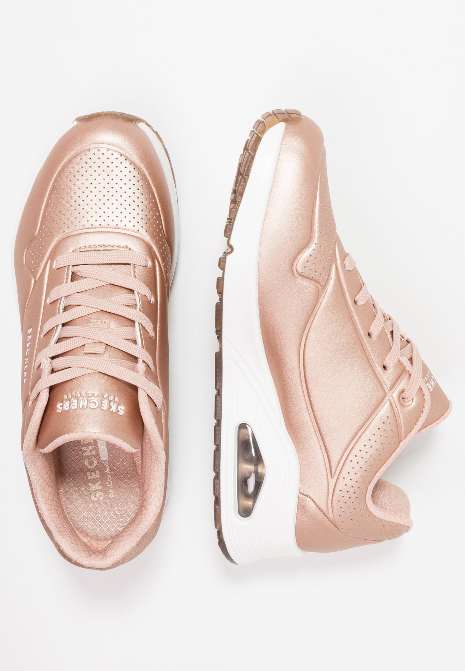 Skechers Sport UNO - Baskets - or rose