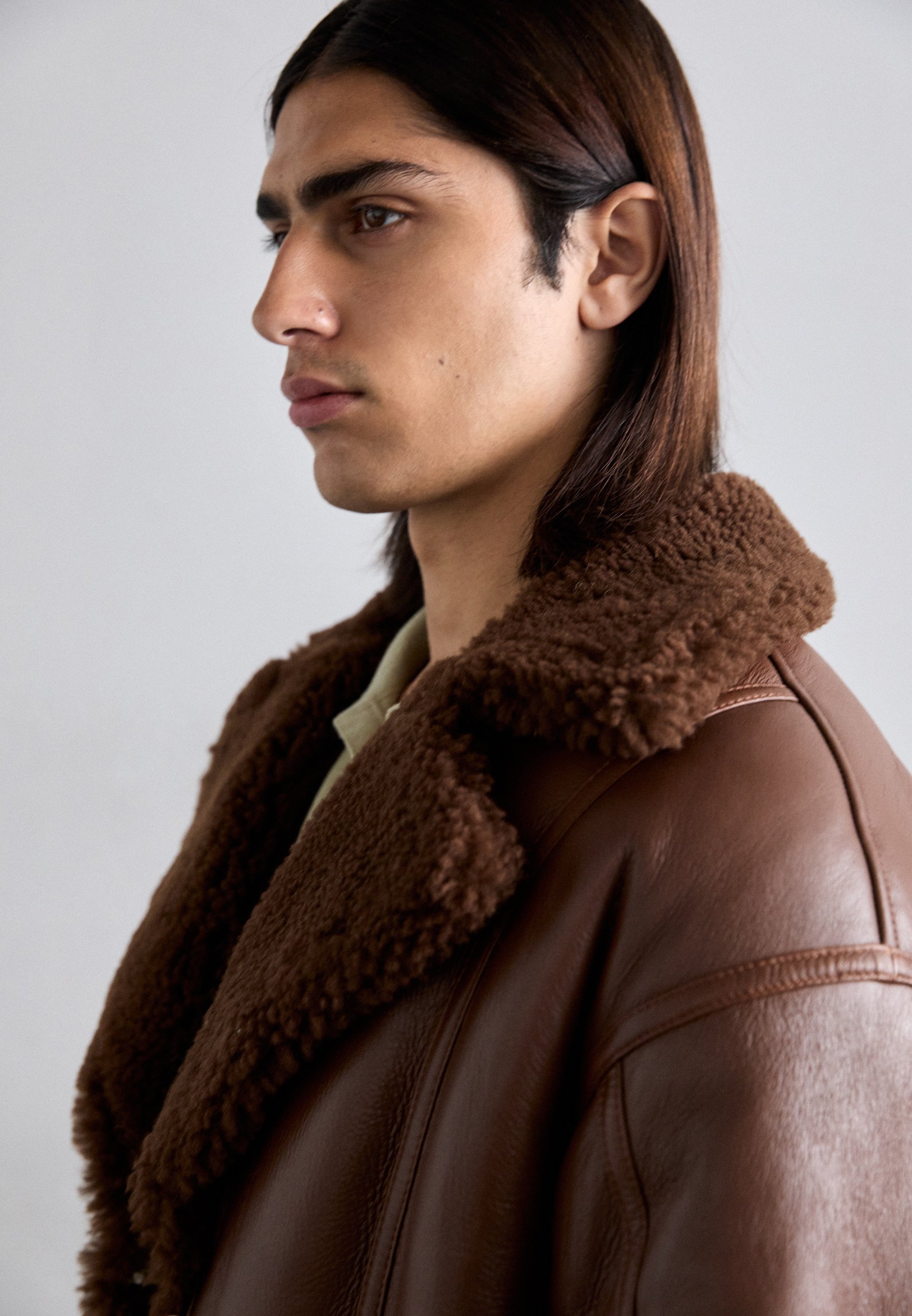 Cappotto unisex Won Hundred NUUK in montone - Cappotto classico - marrone scuro
