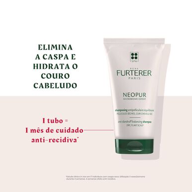 René Furterer Neopur Shampoo Antipelliculaire Sec Balancing -shampoo kuiville hilseille 150 ml 150 ml