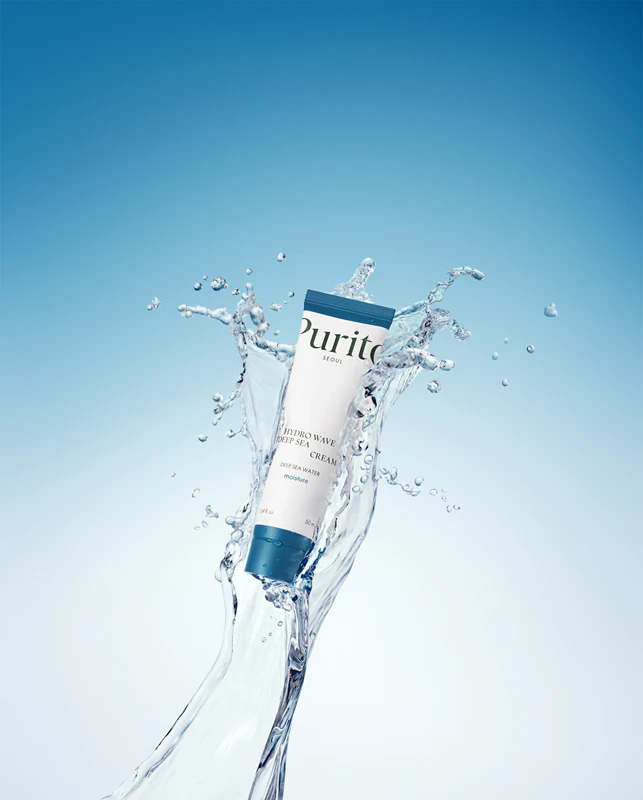 Purito Hydro Wave Deep Sea Cream, creme facial hidratante antirrugas.
