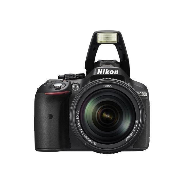 Nikon D5300 digitale spiegelreflexcamera + 18-55mm VR II-objectief - Zwart
