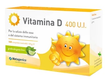 METAGENICS VITAMINE D Vitamine D 400 IE 168 tabletten Voedingssupplement met vitamine D