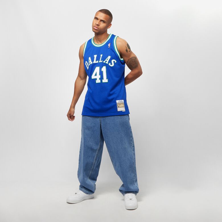Camiseta Swingman de la NBA de los Dallas Mavericks, temporada 1998-99, Dirk Nowitzki
